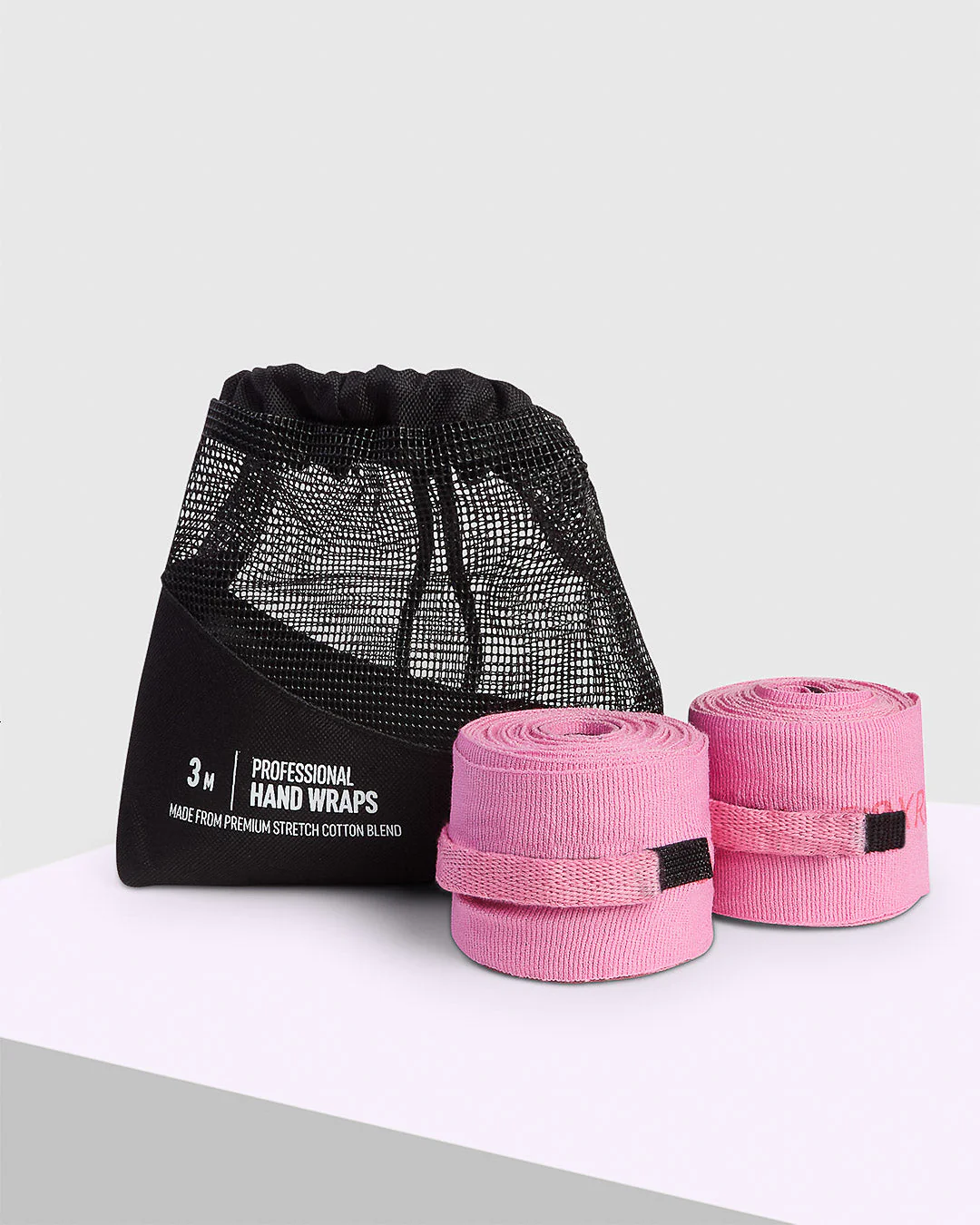120" BOXRAW Hand Wraps - Pink - Image 3