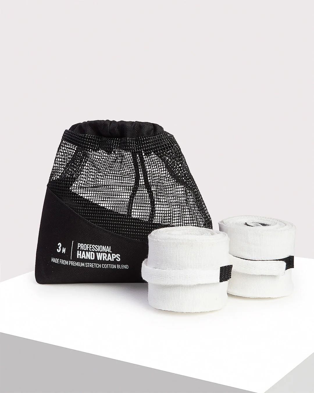 120" BOXRAW Hand Wraps - White - Image 3