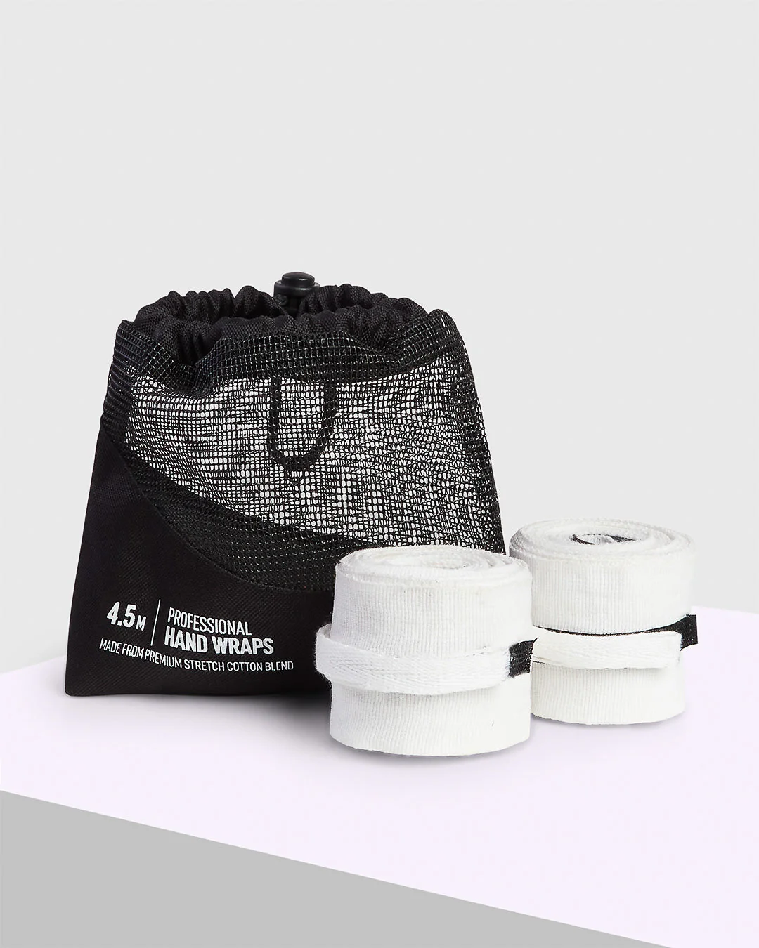 180" BOXRAW Hand Wraps - White - Image 3