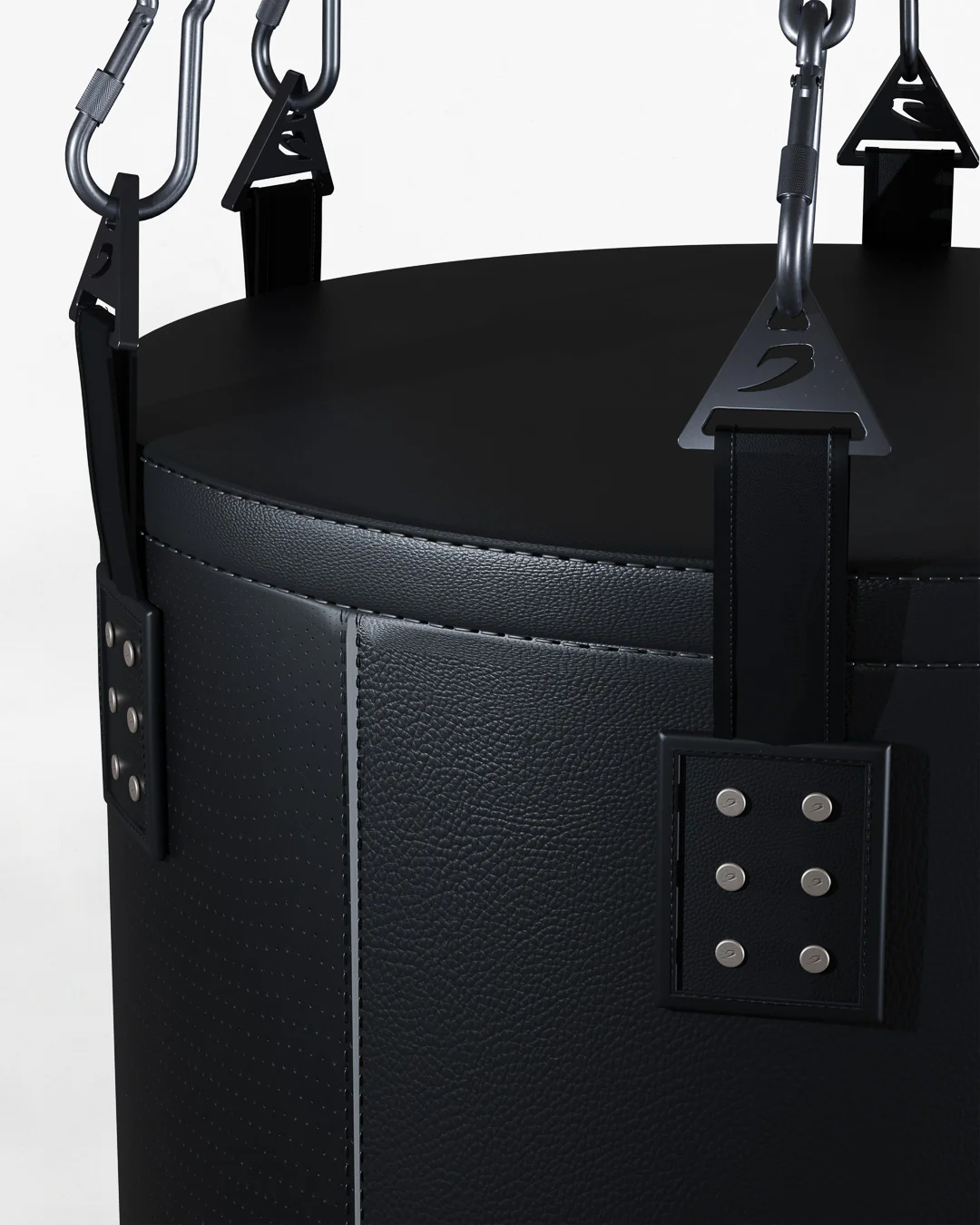 BOXRAW 3.7ft Fat Man Bag - Black/350lb - Image 4