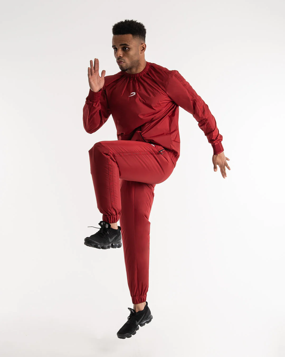 Hagler Sauna Suit 2.0 - Red - Image 12