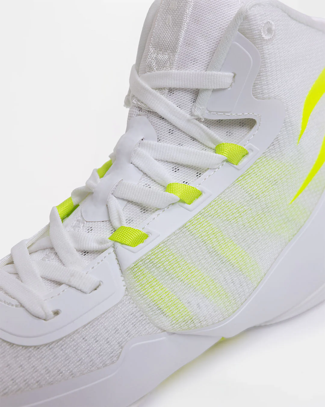 Nakatani Lo-Top Impello Boxing Boots - White/Yellow - Image 6