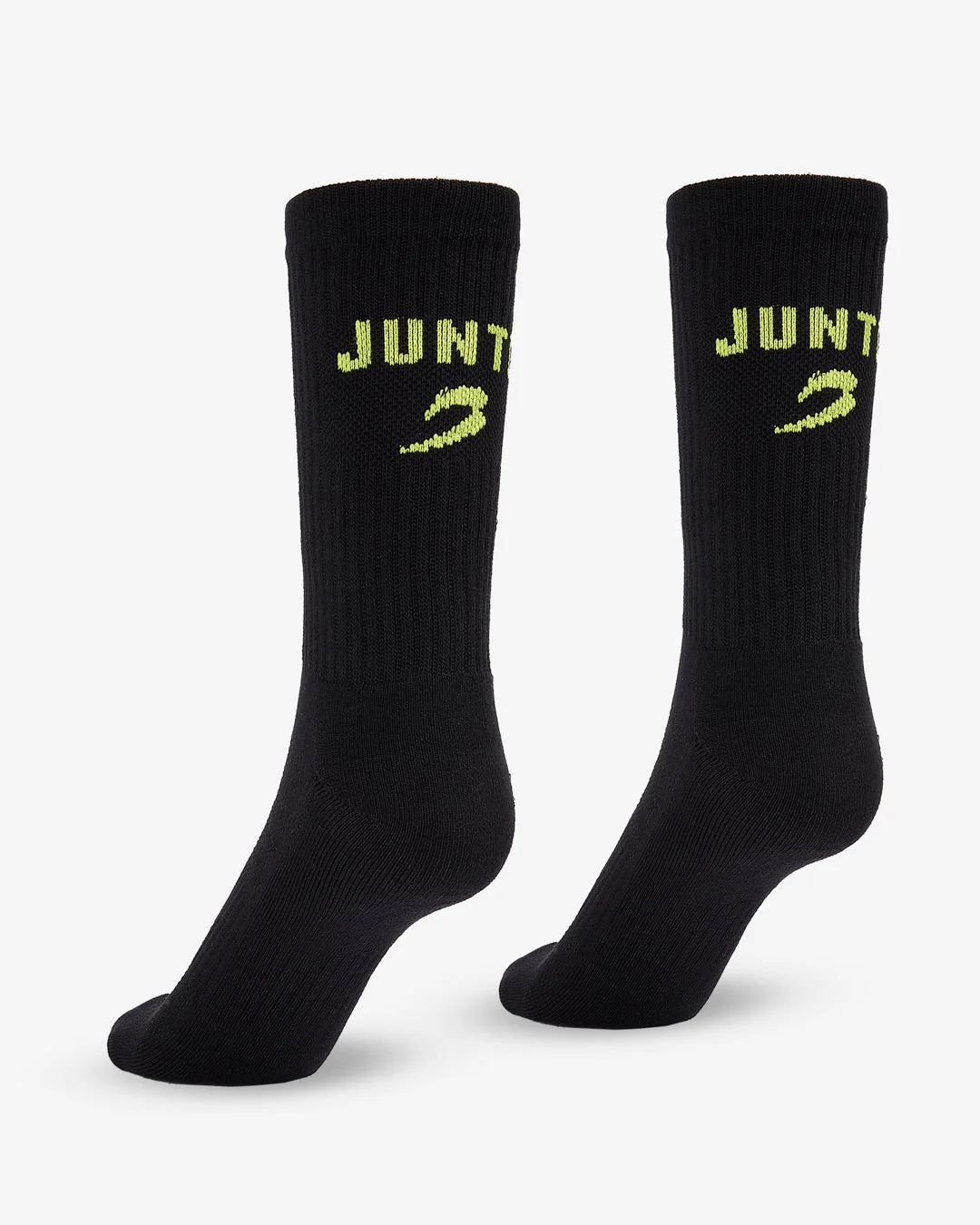 Nakatani x BOXRAW Crew Socks (3 Pairs) - Black - Image 3