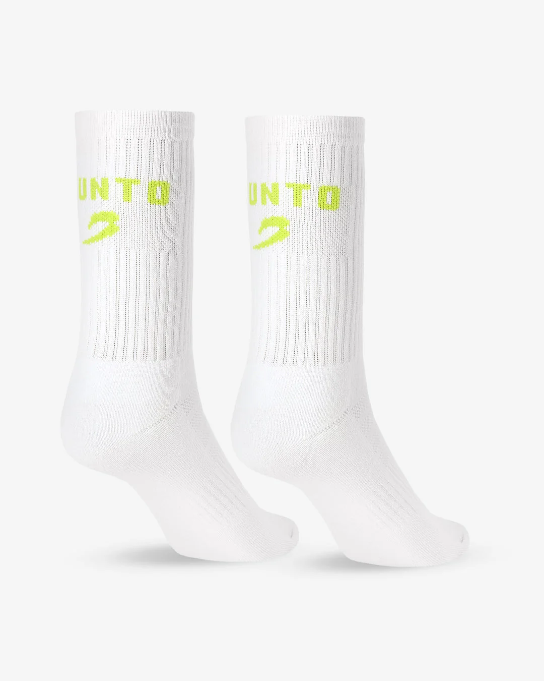 Nakatani x BOXRAW Crew Socks (3 Pairs) - White - Image 3
