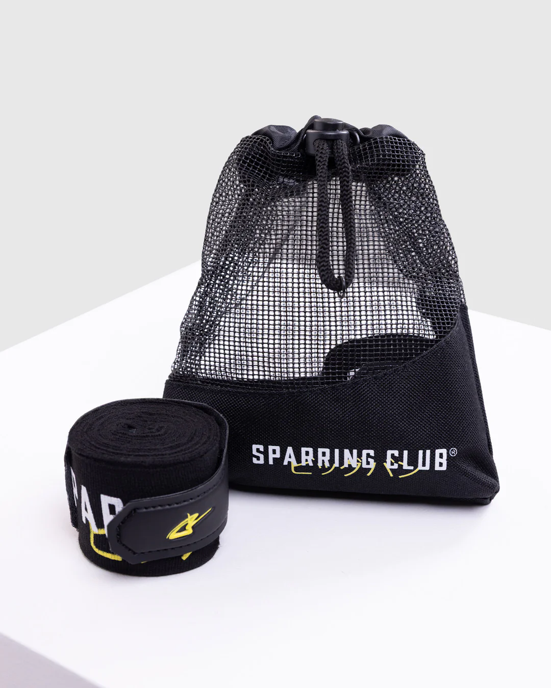 Nakatani x Sparring Club 180" Hand Wraps - Black - Image 4