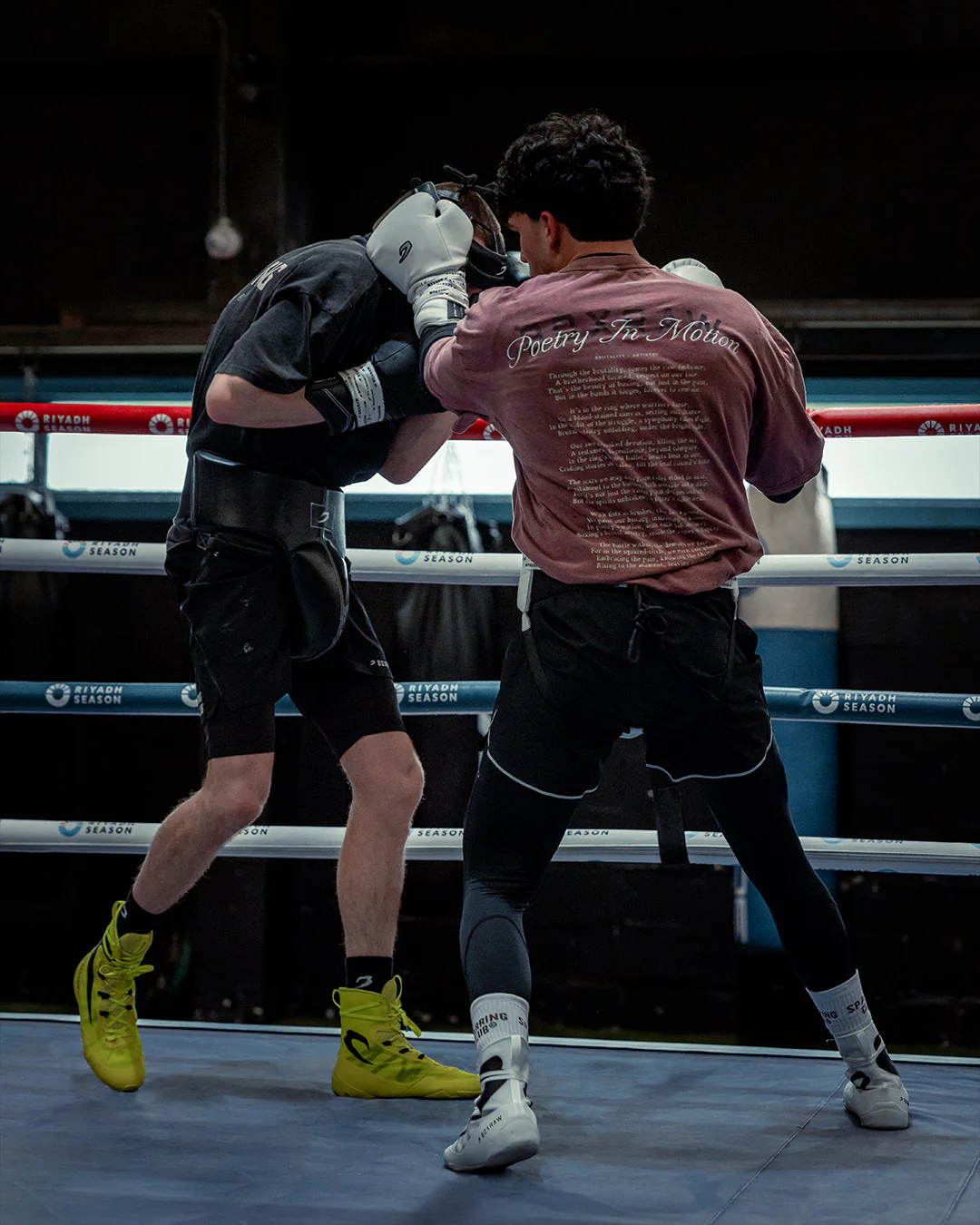 Poetry In Motion Oversized T-Shirt - Washed Burgundy - Image 3