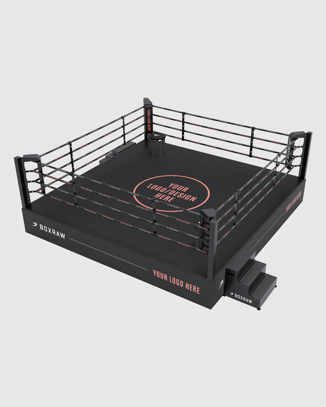 BOXRAW Boxing Ring Canvas & Dressing - Custom Design - Image 5