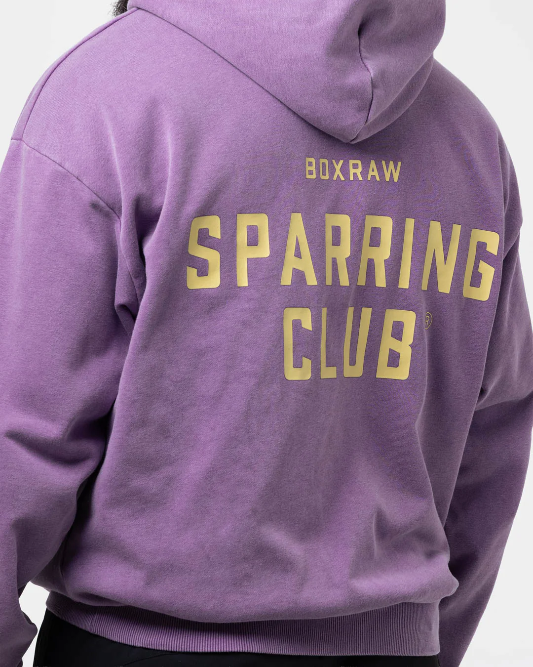 Sparring Club Oversized Hoodie - Washed Purple - Image 8