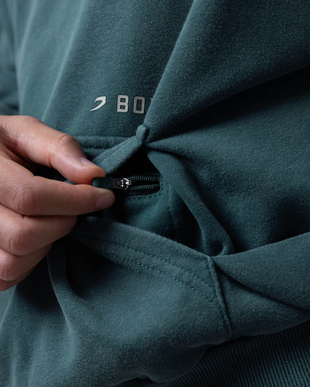 Sparring Club Oversized Hoodie - Washed Teal - Image 11