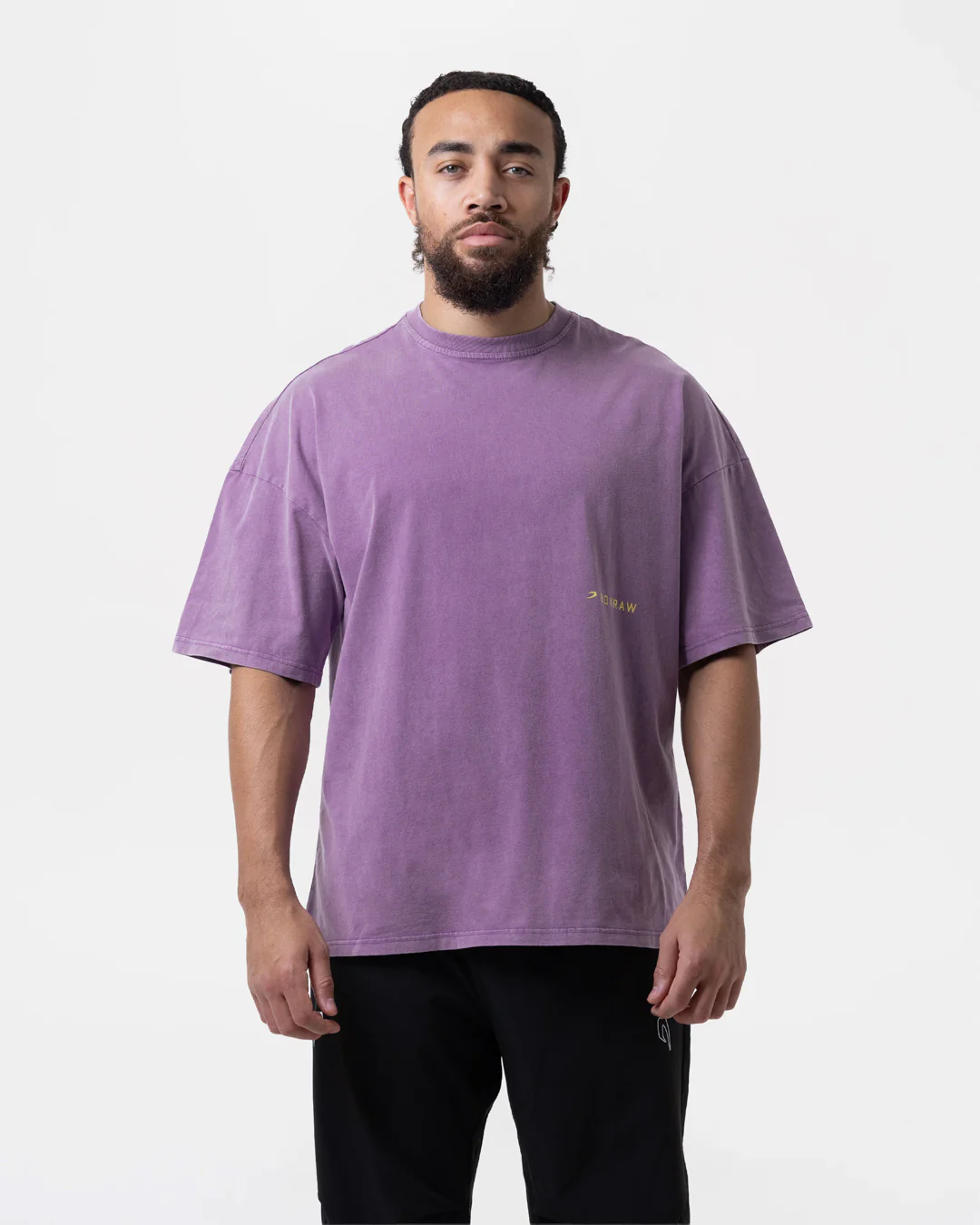 Sparring Club Oversized T-Shirt - Washed Purple - Image 4