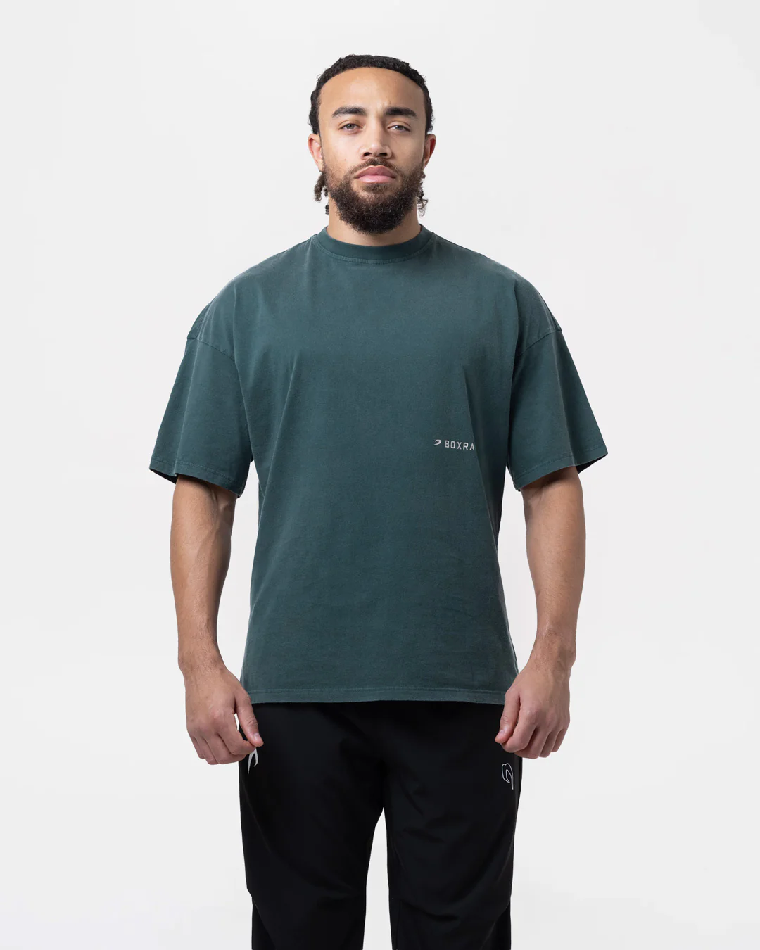 Sparring Club Oversized T-Shirt - Washed Teal - Image 4