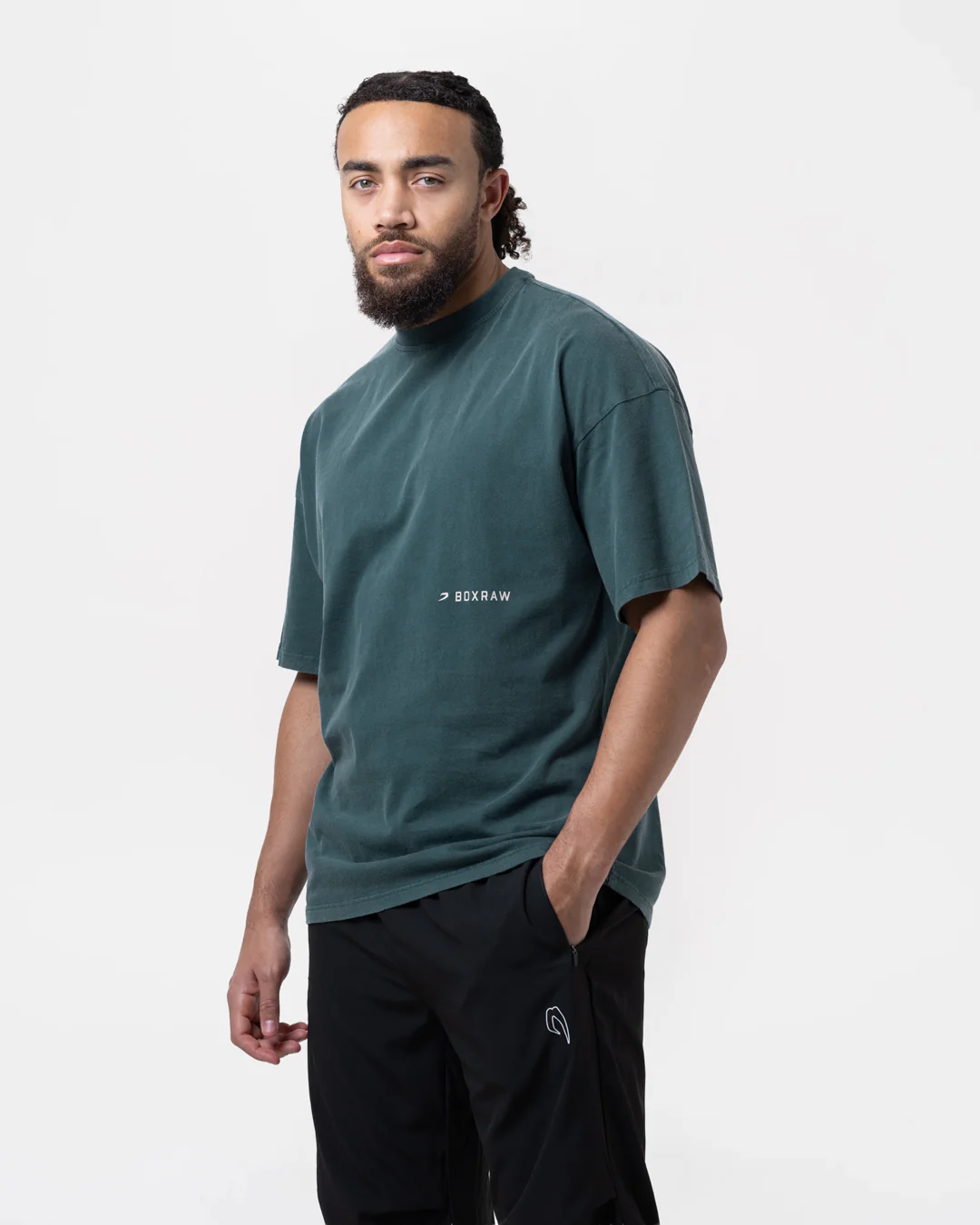 Sparring Club Oversized T-Shirt - Washed Teal - Image 5