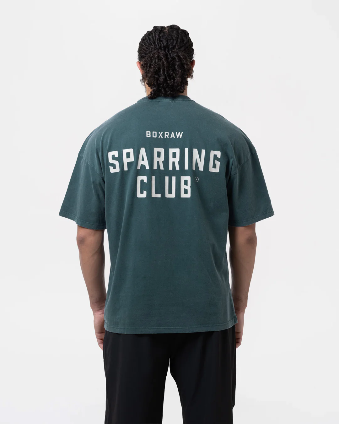 Sparring Club Oversized T-Shirt - Washed Teal - Image 6