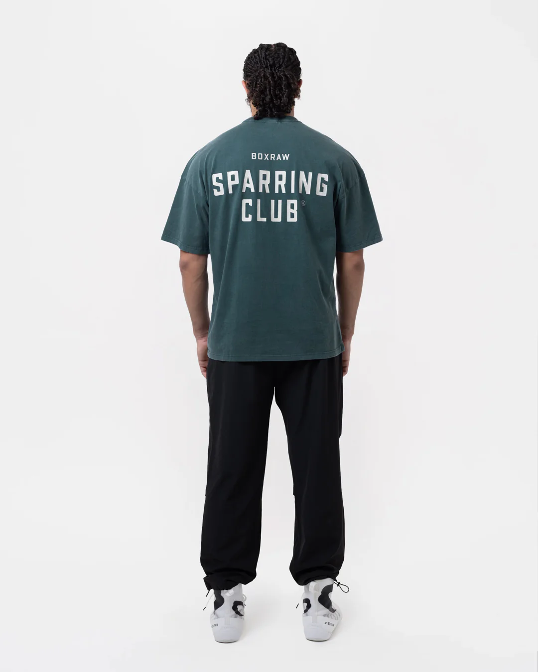 Sparring Club Oversized T-Shirt - Washed Teal - Image 9
