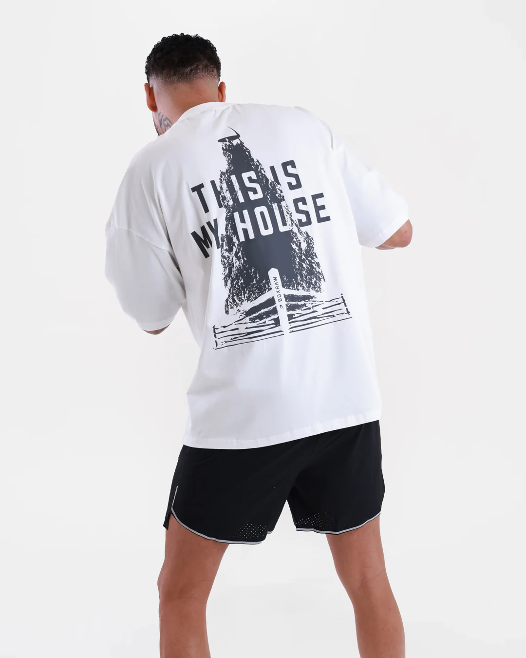 This Is My House Oversized T-Shirt - White - Image 6