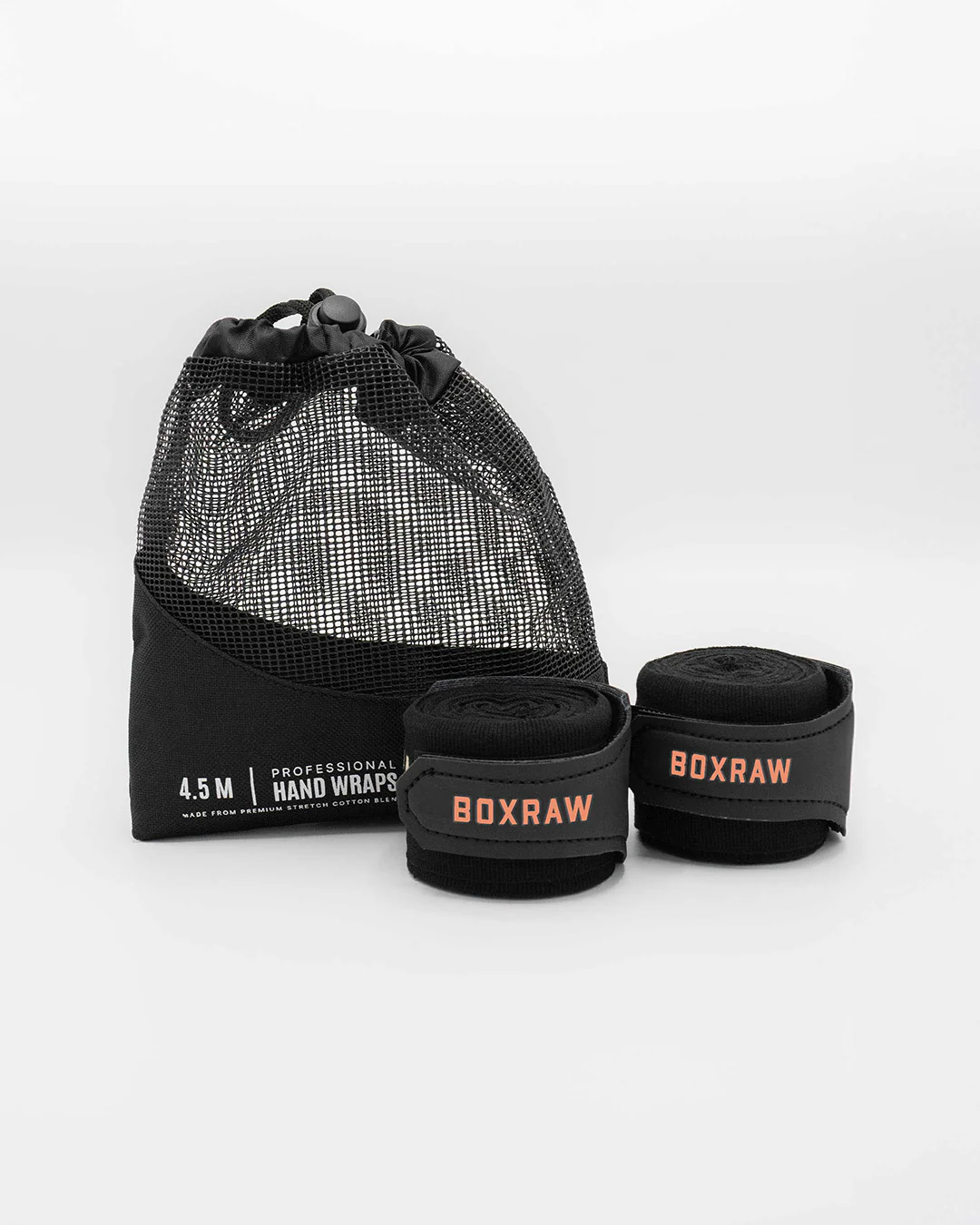 180" We Don't Play Boxing Hand Wraps - Black - Image 4