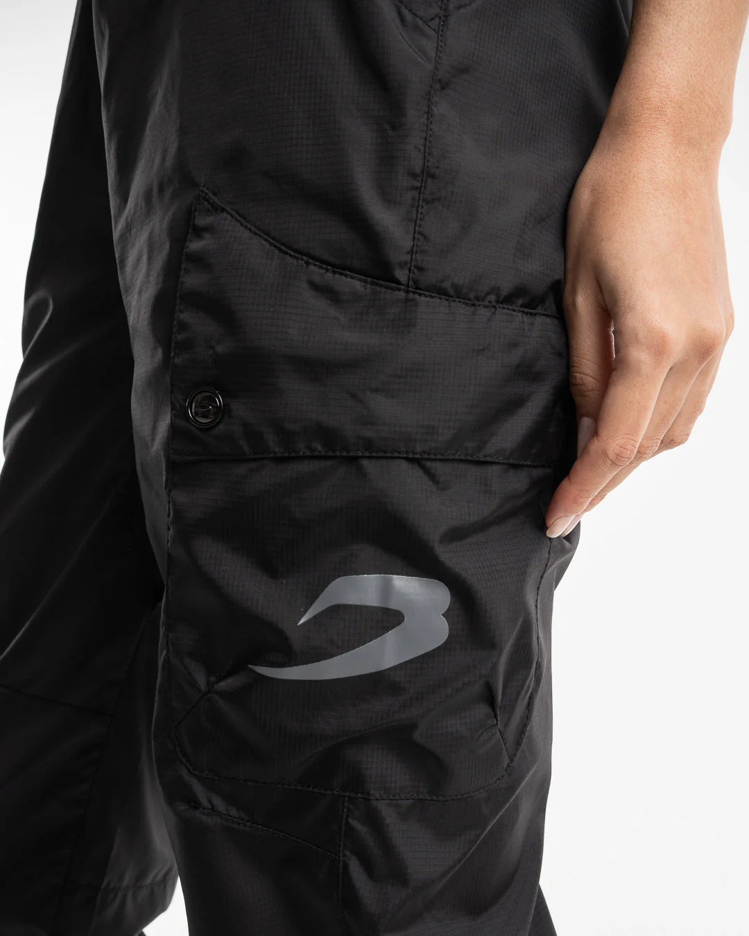 Dundee Cargo Pants - Black - Image 8