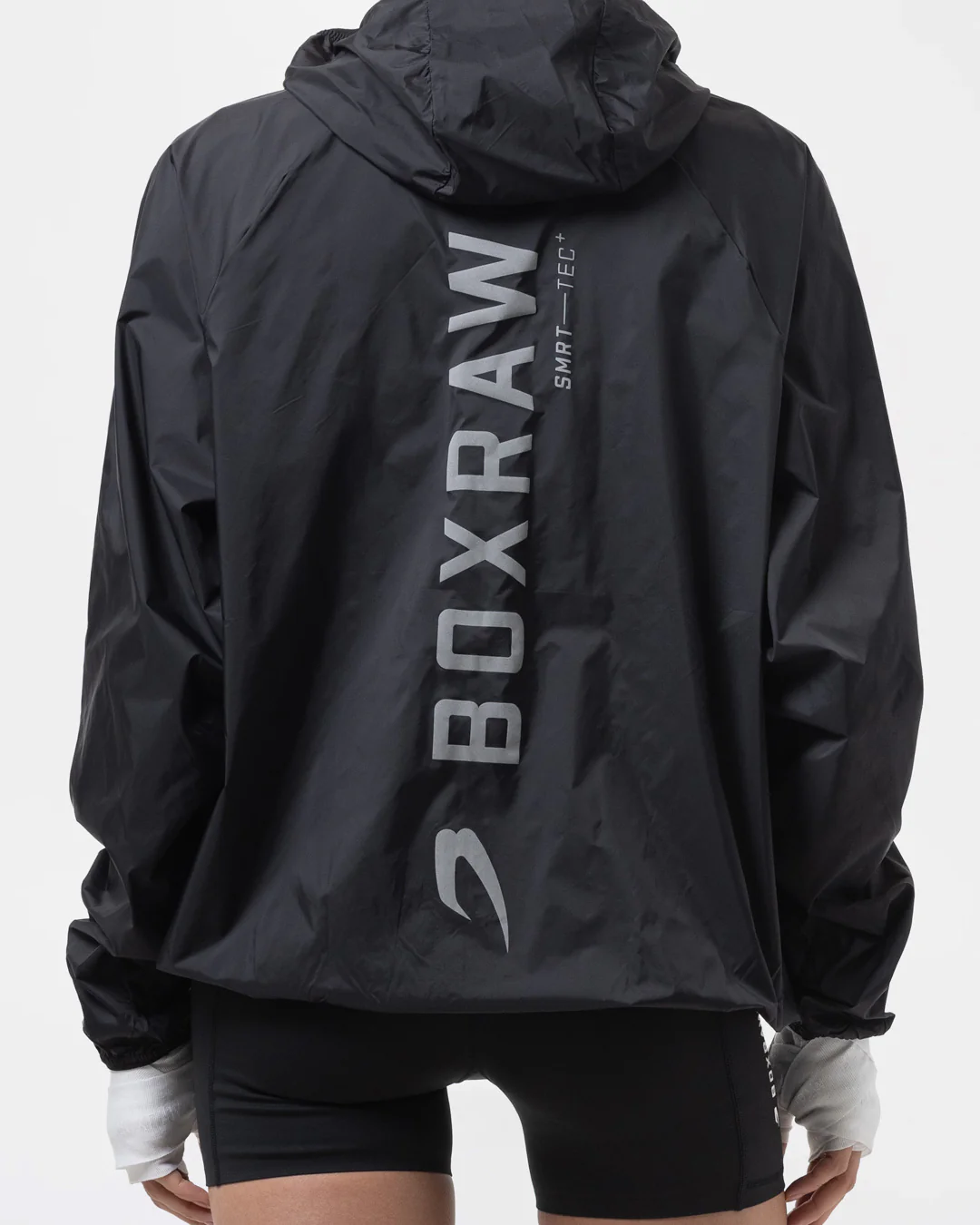 Genaro Zip Up Windbreaker - Black - Image 6