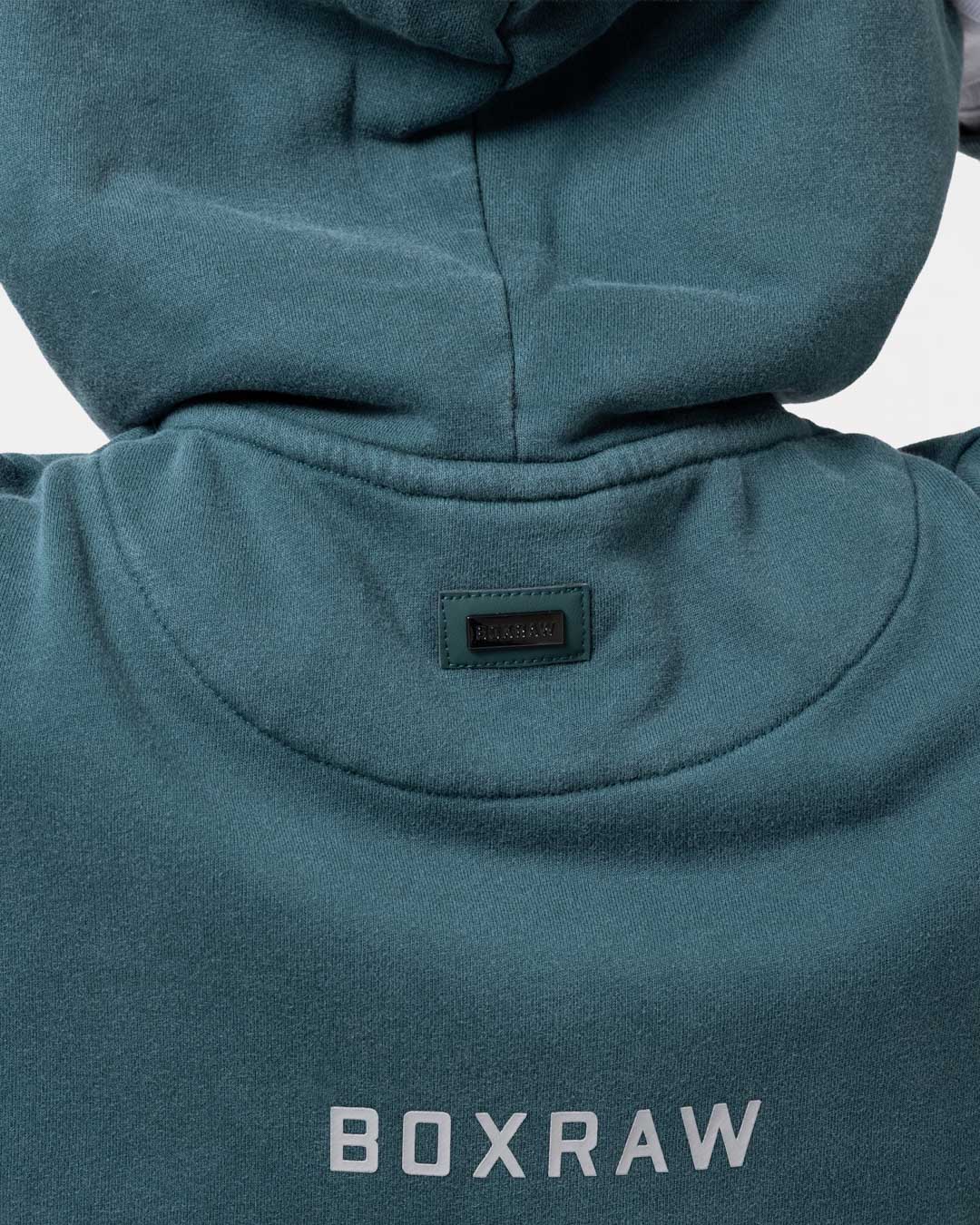 Sparring Club Oversized Hoodie - Washed Teal - Image 8