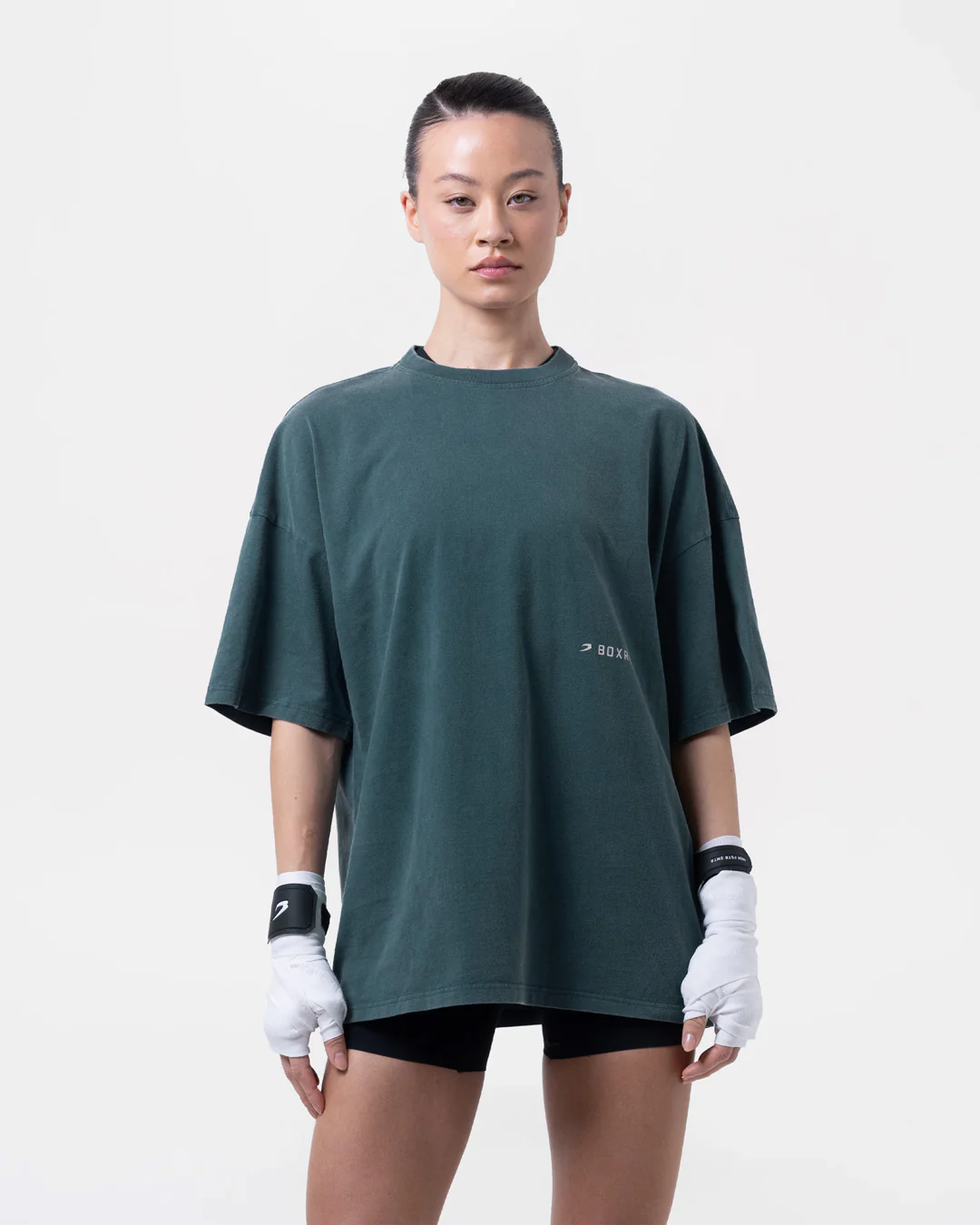 Sparring Club Oversized T-Shirt - Washed Teal - Image 3