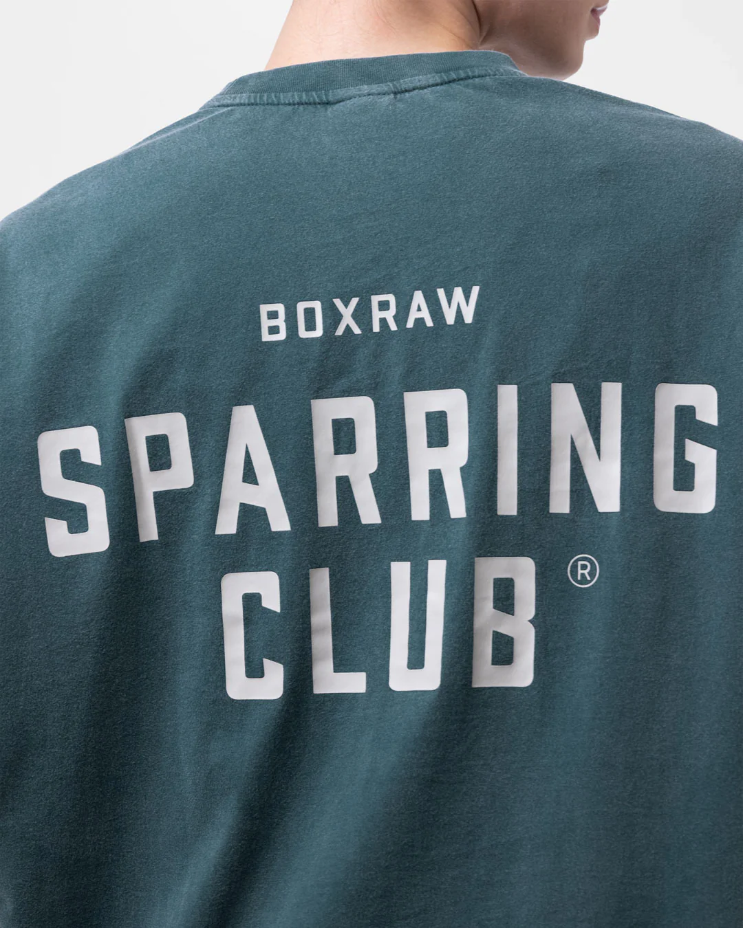 Sparring Club Oversized T-Shirt - Washed Teal - Image 7