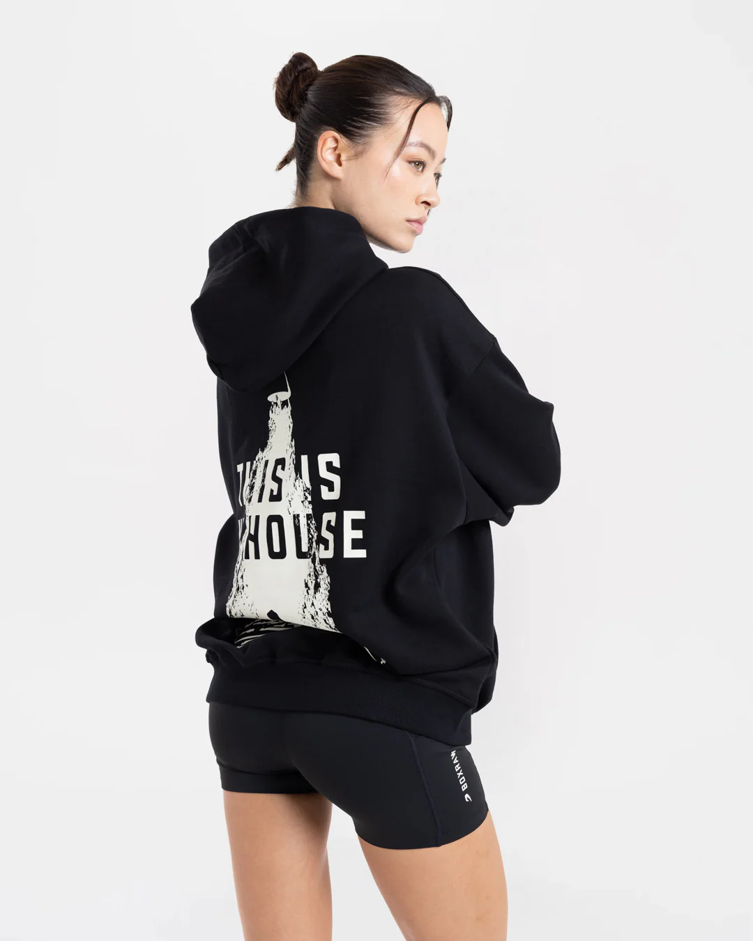 This Is My House Oversized Hoodie - Black - Image 5