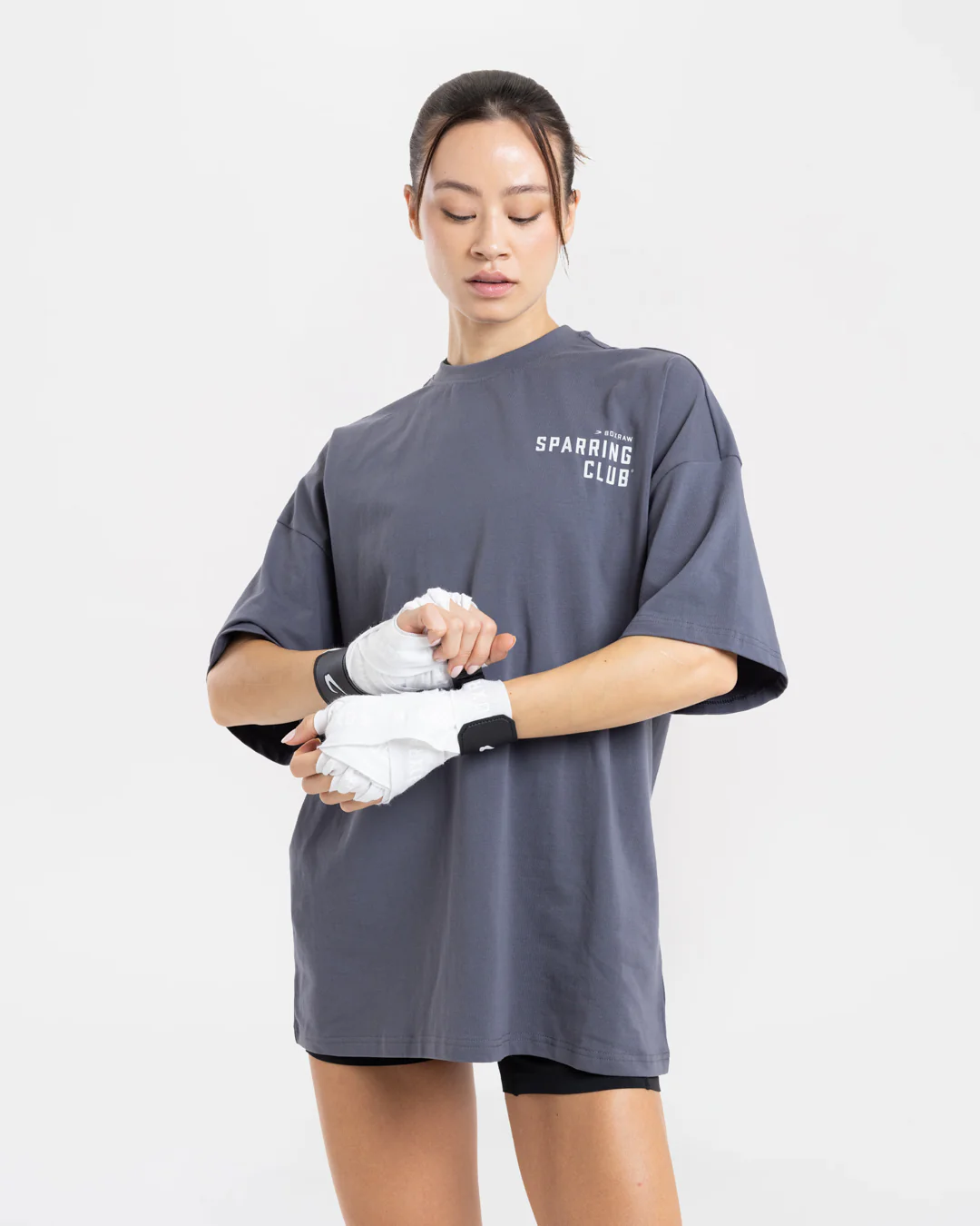 This Is My House Oversized T-Shirt - Charcoal - Image 3