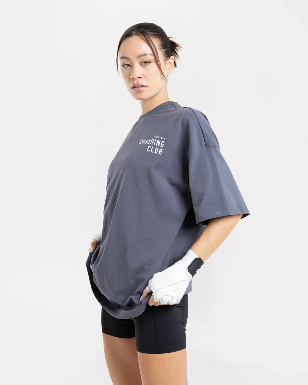 This Is My House Oversized T-Shirt - Charcoal - Image 4